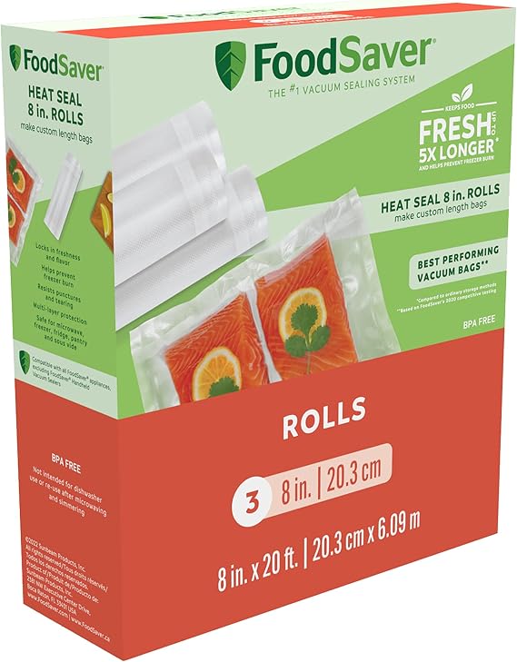 FoodSaver Space-Saving Vacuum Sealer with Bags and Roll