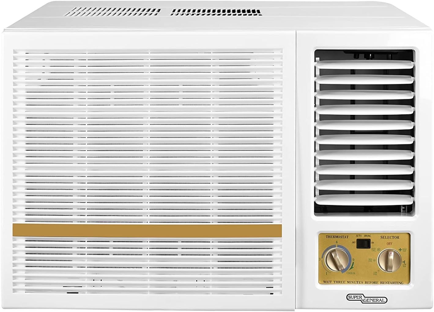 Super General 2 Ton Window AC - SGA25, White, Roatary Compressor, R22 ...