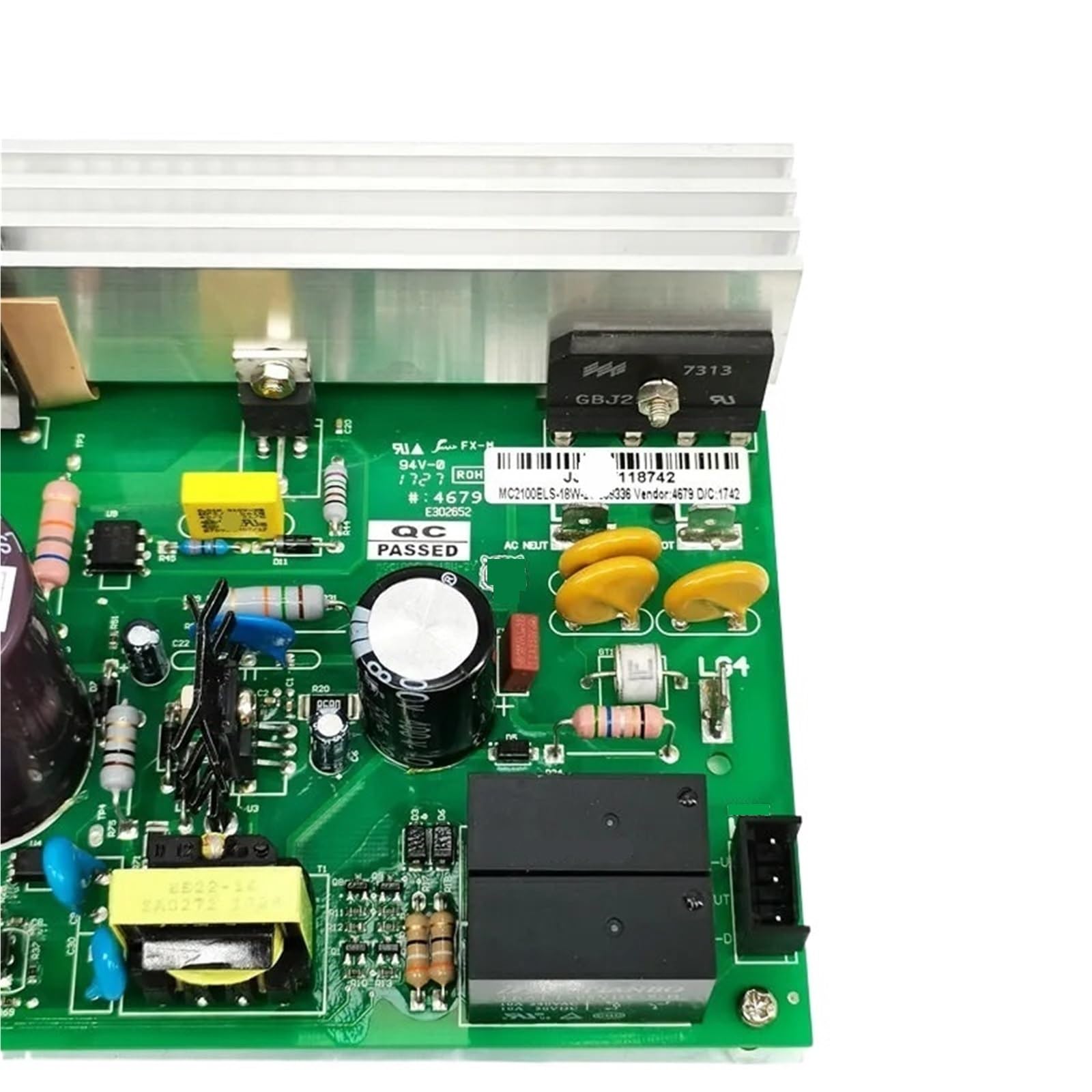 MC2100ELS 18W 2Y ZY Regolatore Di Velocità Del Tapis Roulant MC2100LES-18W Pannello Di Controllo Inferiore Scheda Di Circuito 220V - Compatibile Con PROFORM - Compatibile Con NordicTrack - Compatibile