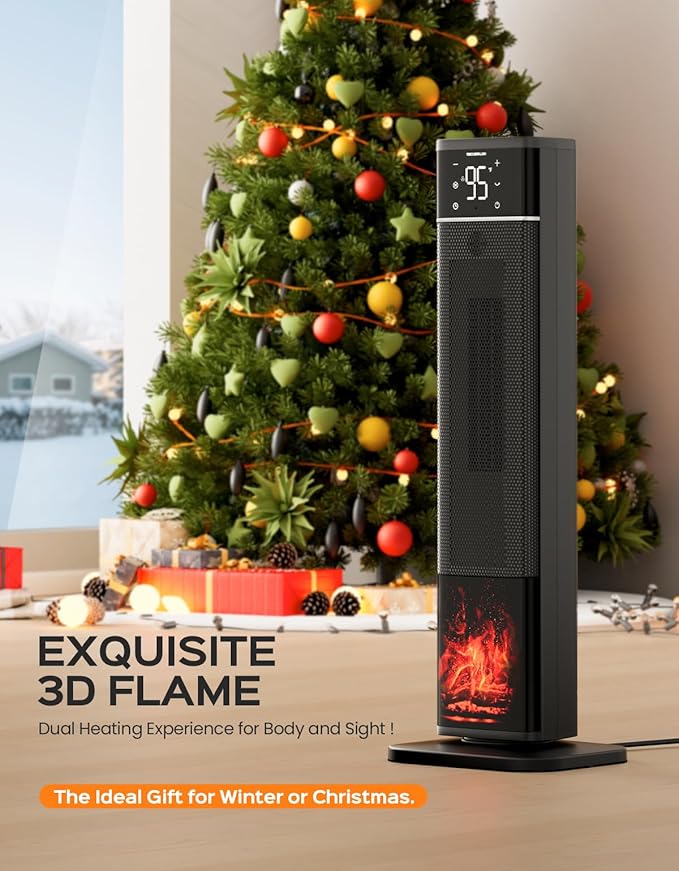 Calefactor Eléctrico Portátil Cerámico PTC 1500W 120V miniatura 4