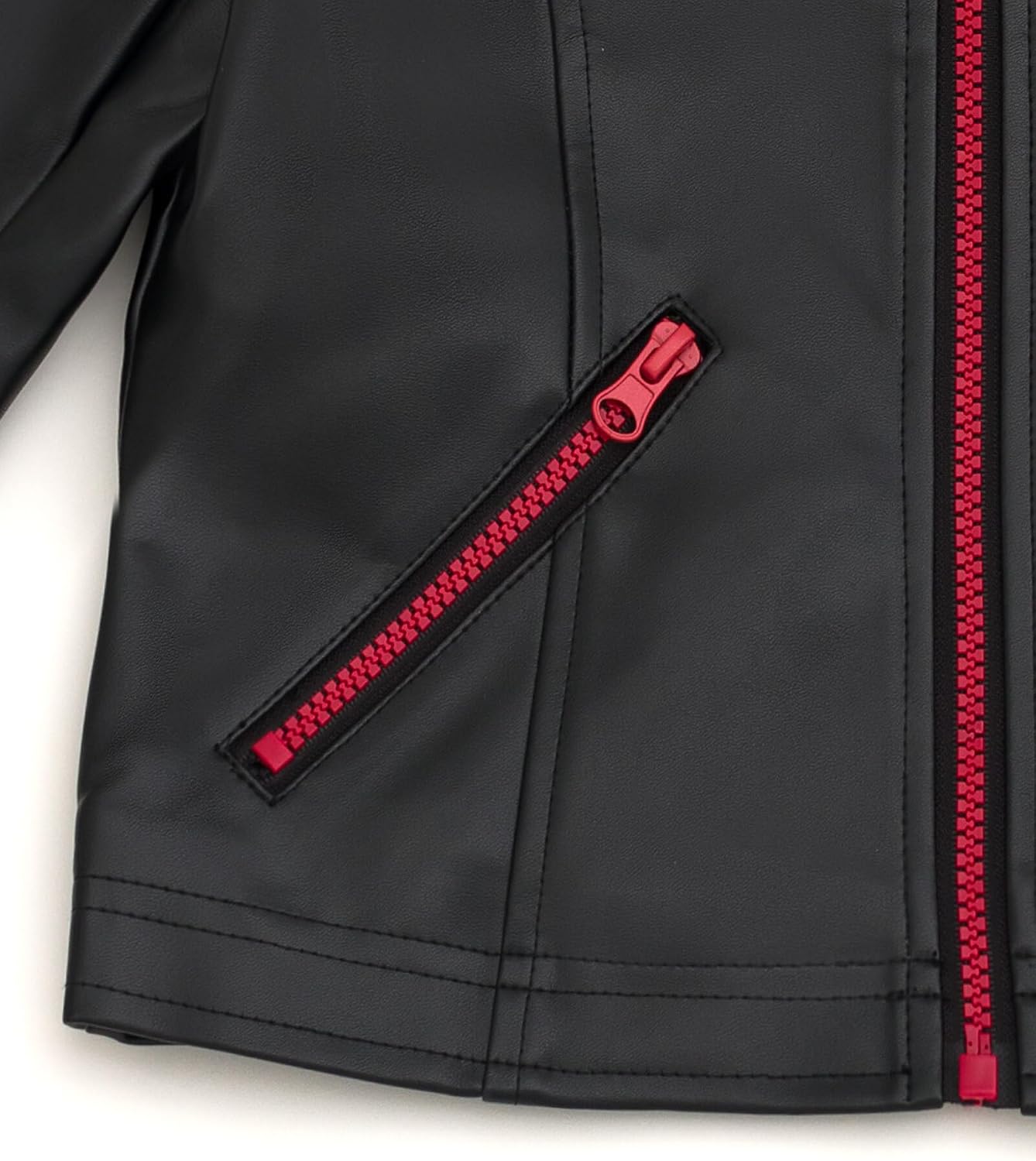 Marvel Spider-Man Faux Leather Jacket Little Kid to Big Kid Sizes (4-14-16)