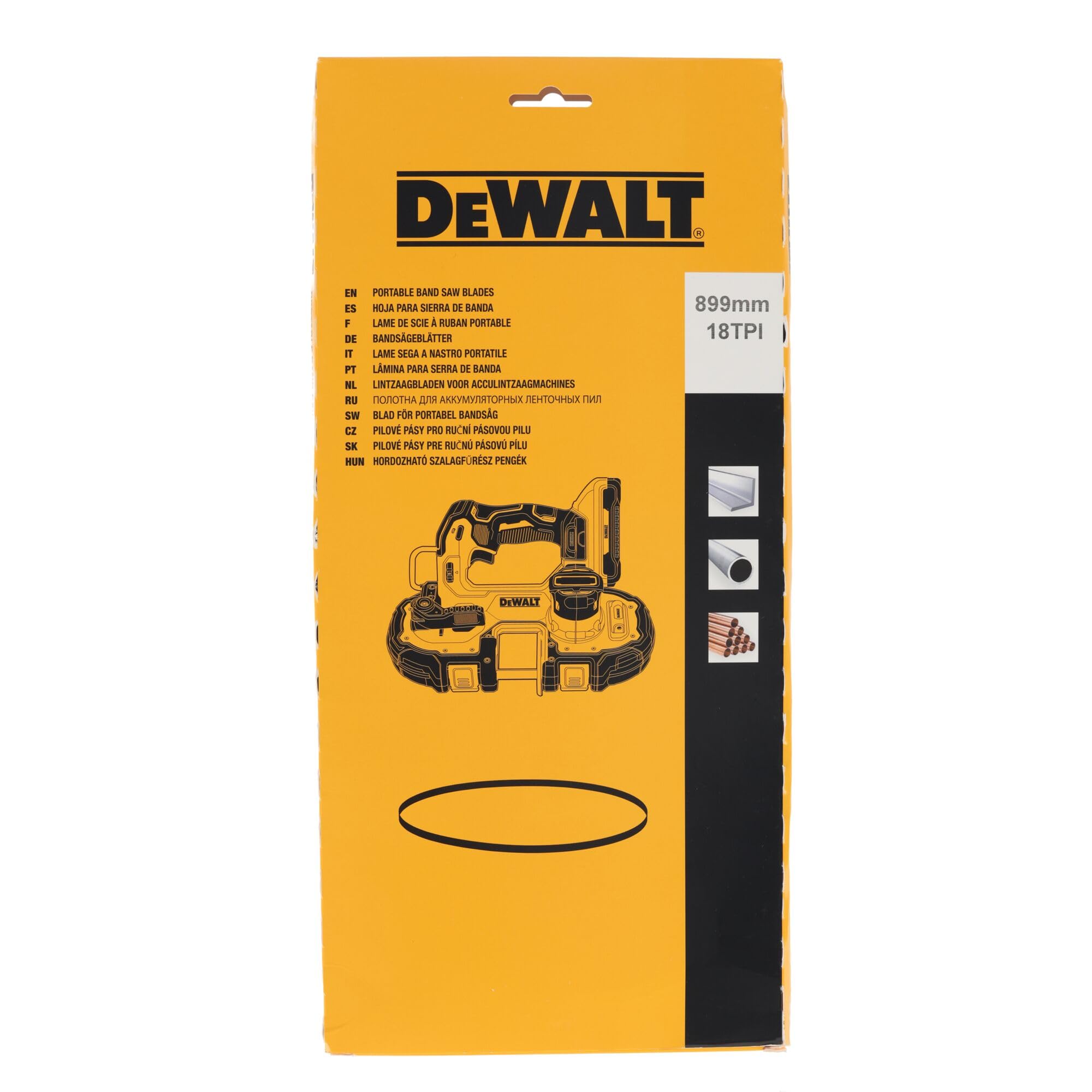 Dewalt Power Tools Dt8477-Qz Dt8477 Portable Band Saw Blade 899 X 18 Tpi (3 Pack)
