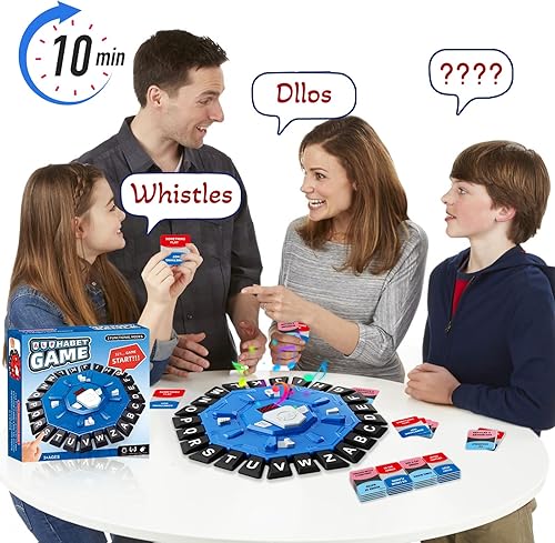 Miniatura 5 de Juego de palabras con pantalla LED, juegos del alfabeto, juego de mesa familiar de ritmo rápido para aprender, jugar, regalos para mayores de 3 años