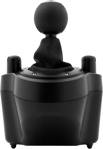 LogitechG Driving Force Shifter (Genuine Parallel Import) | Compatible With G923, G29, G920, Premium Steel and Leather Build, Secure Mounting System, Enhanced Racing Experience