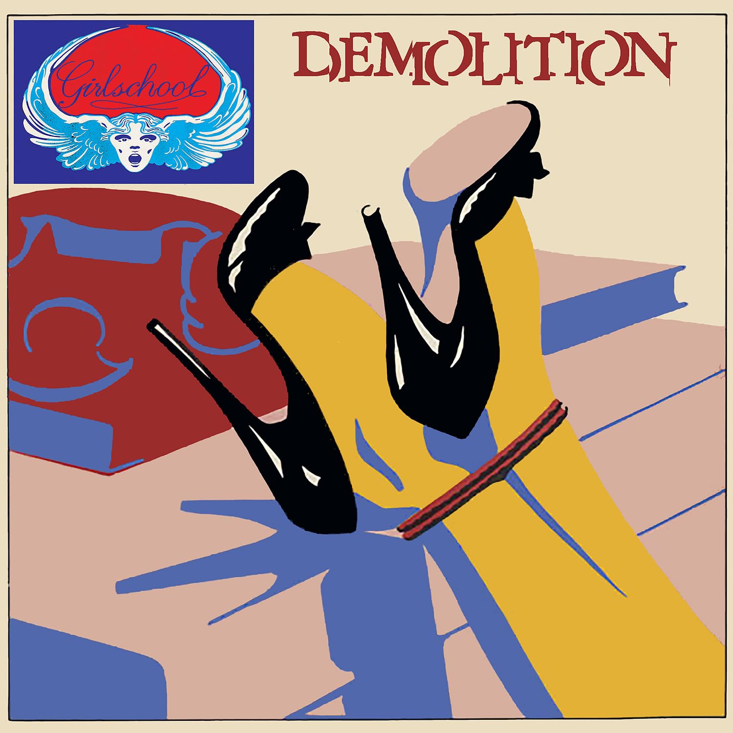 Girlschool - Demolition (Olive Marble Vinyl)