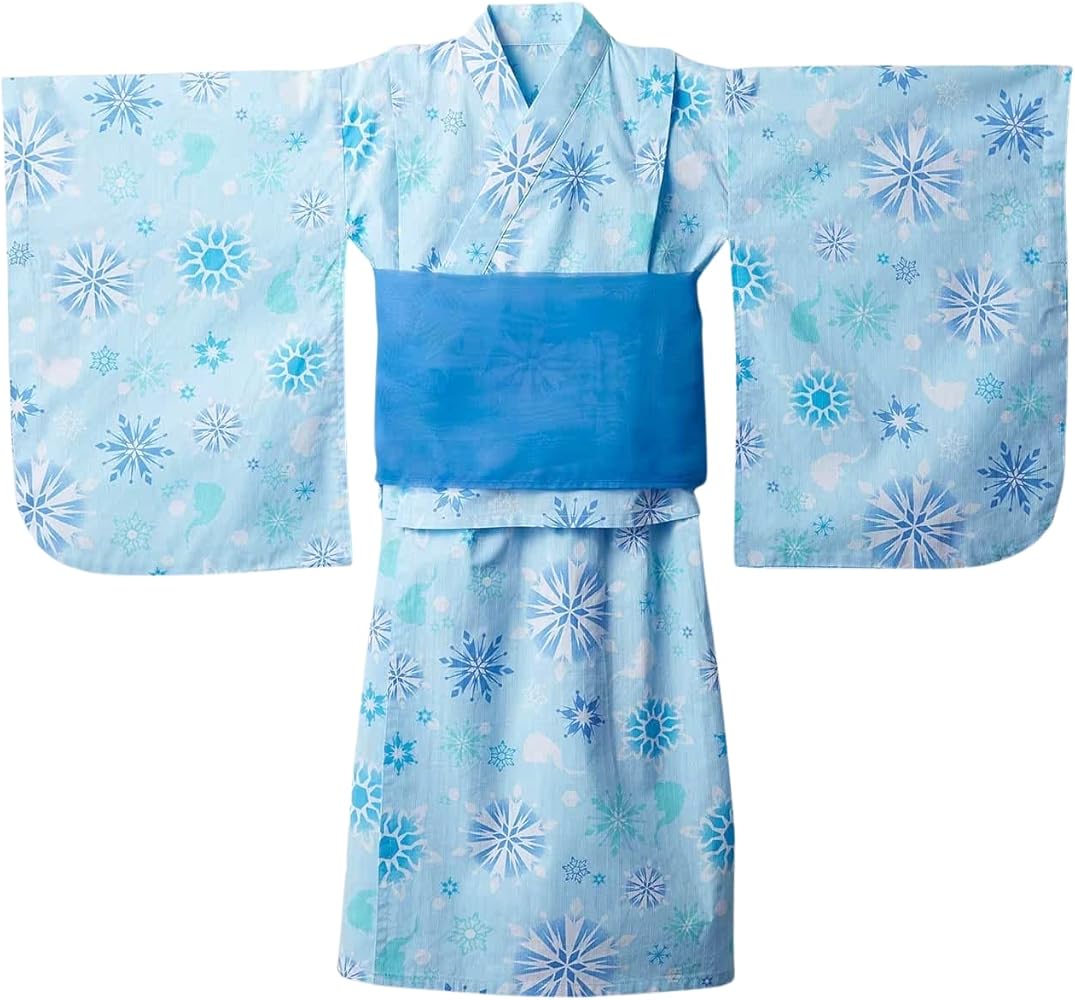 ベルメゾン ディズニー 浴衣&帯のセット 花火 お祭り ベルメゾン ディズニー 浴衣&帯のセット 花火 お祭り ベルメゾン 子供服