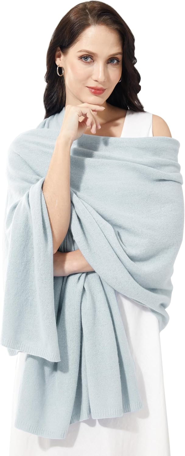 Soft cashmere blend wrap chic scarf