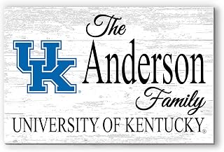 University of Kentucky Name Sign Solid Wood for UK Wildcats Family, Fans, Alumni, Students or Graduation