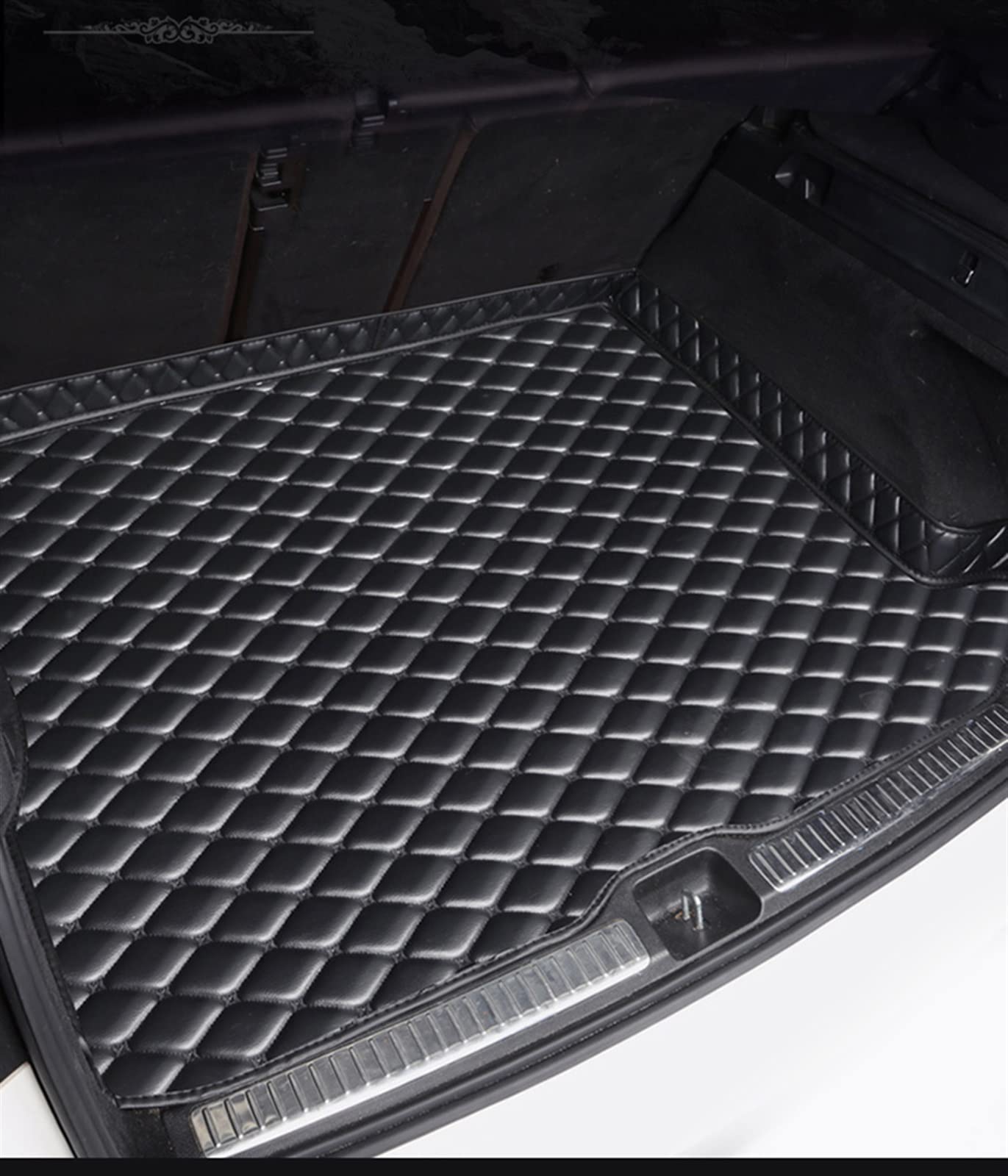 Tappetino Bagagliaio In Pelle Per Mercedes ML W164 2006-2025 - Antiscivolo, Impermeabile, Antigraffio, Taglio Preciso
