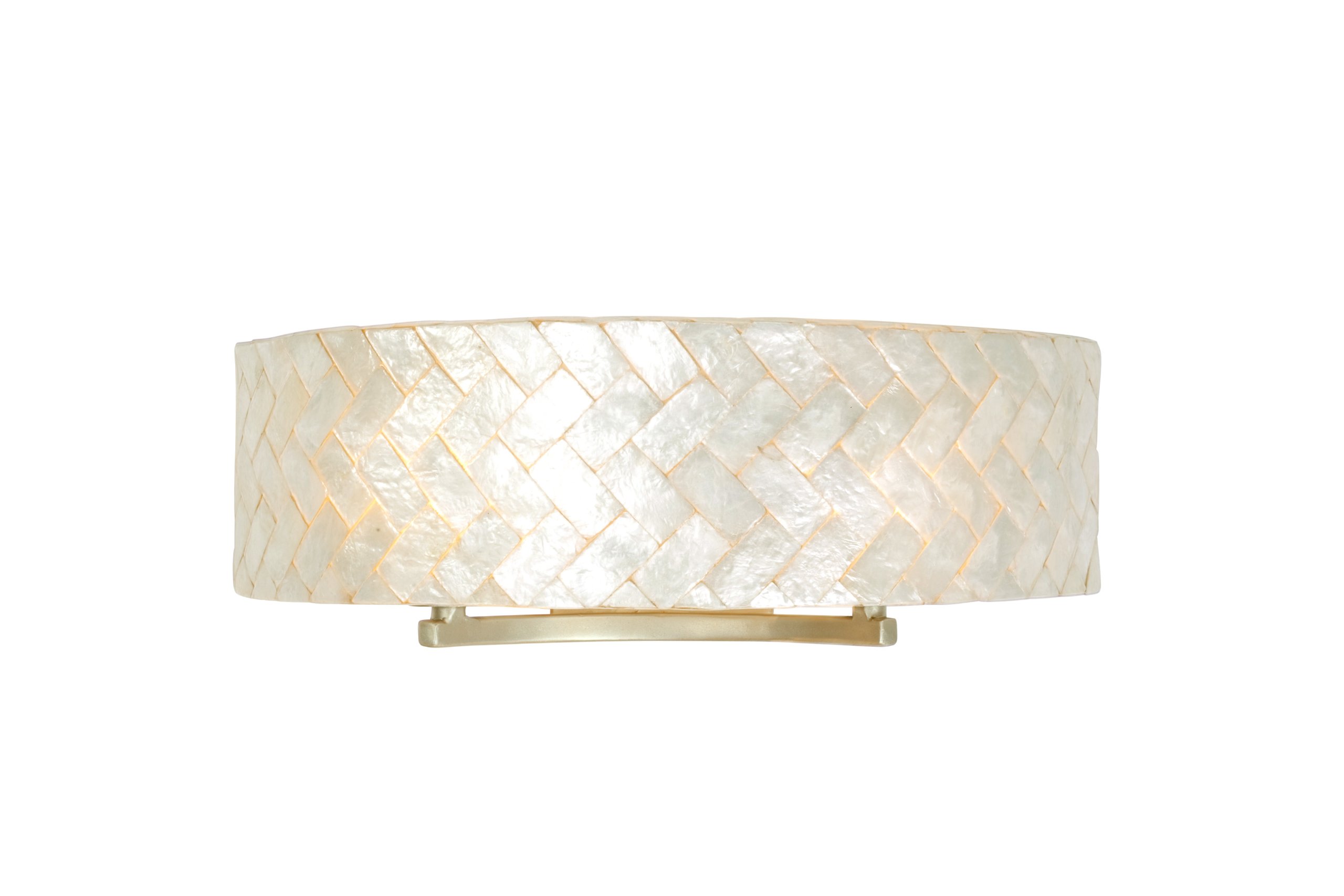Buy Radius 2Light Vanity Gold Dust Finish with Sustainable Herring