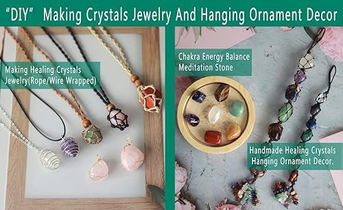 Miniatura 19 de MAIBAOTA Piedras de ojo de tigre, piedras pulidas naturales, piedras de cristal pulidas, piedras de equilibrio energético, piedras preciosas