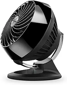 Vornado Circulador de ar pessoal 160, ventilador pequeno para dormitório, mesa e cabeceira, resfriamento pessoal potente, 2 configurações de velocidade, circulação de ar de vórtice, barra deslizante