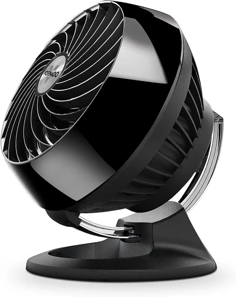 Vornado Circulador de ar pessoal 160, ventilador pequeno para dormitório, mesa e cabeceira, resfriamento pessoal potente, 2 configurações de velocidade, circulação de ar de vórtice, barra deslizante