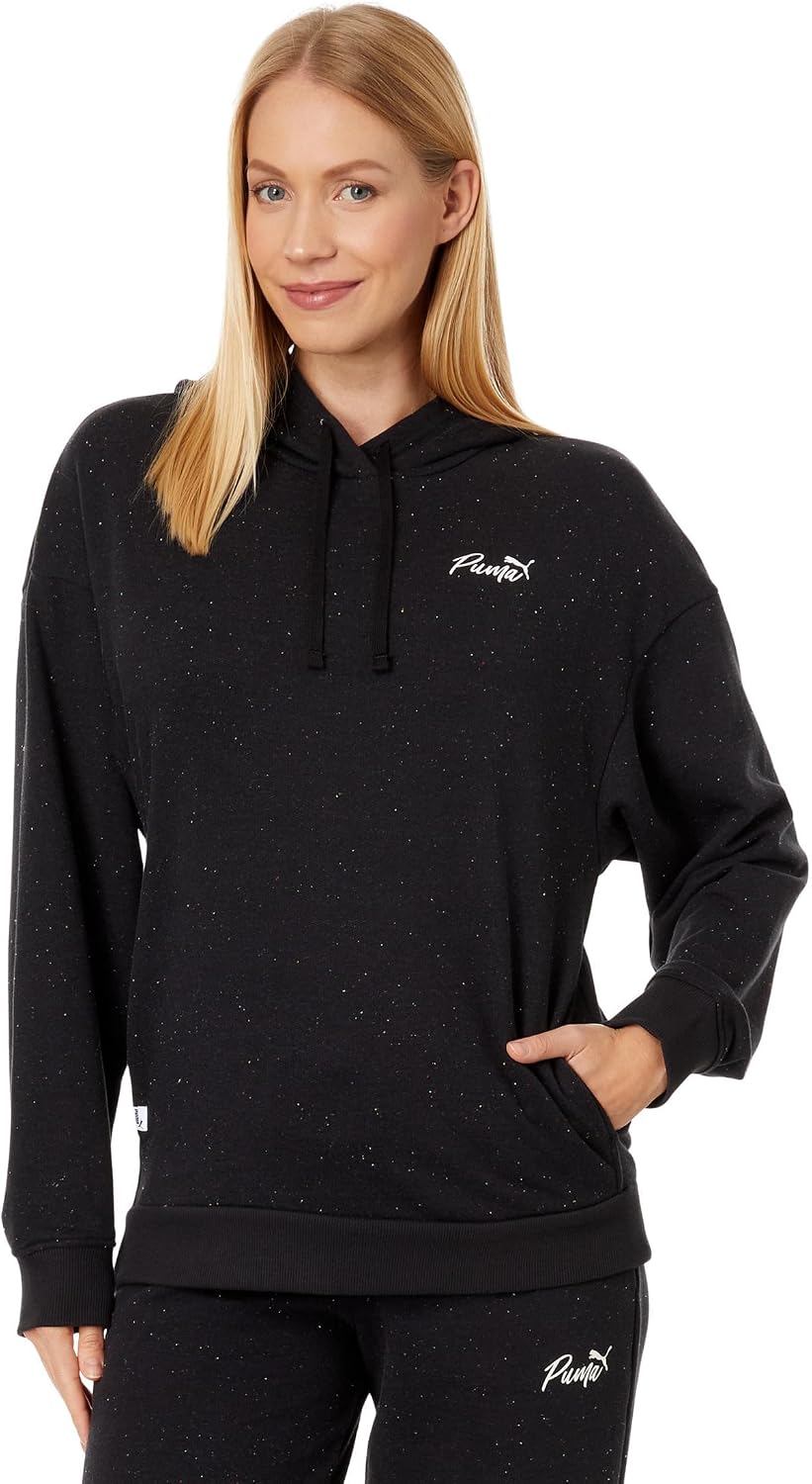 PUMA Womens Live In Long Sleeve Hoodie Casual Outerwear Casual