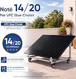 KELI - Connected Autonomous Solar Kit - Ready to Plug and Play Solution - Full Black Katezer Panel - Easy Installation - Production Monitoring - 3 Installation Types - Floor, Wall, Balcony (KIT DOUBLE - 6
