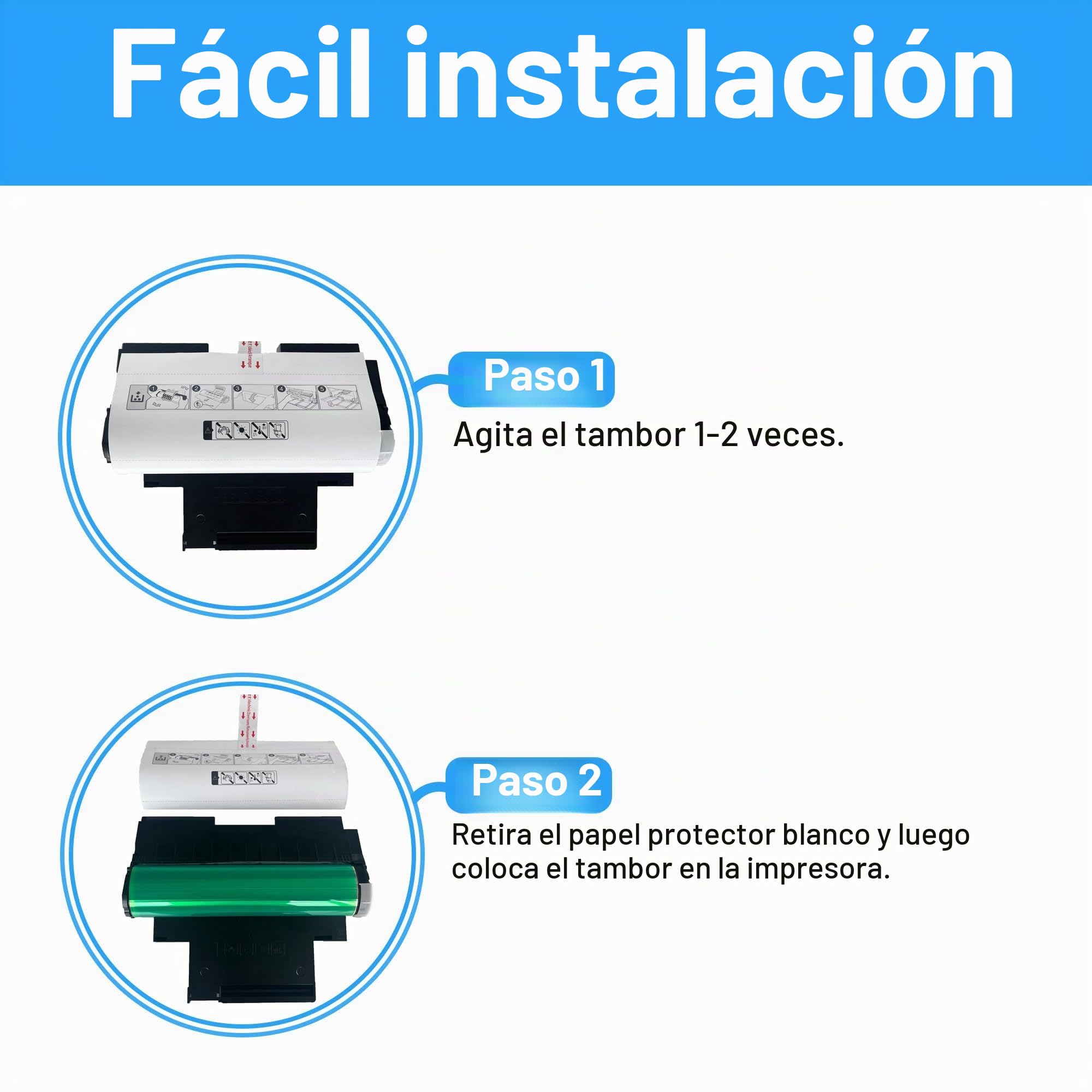 LCL 120A W1120A Tambor Compatible para HP Color Laser MFP 179fnw 178nw Color Laser 150nw 150a Color Laser MFP 178nwg 179fwg MFP 178nw 179fnw 150a 150w 150nw Laser Printer (Negro)