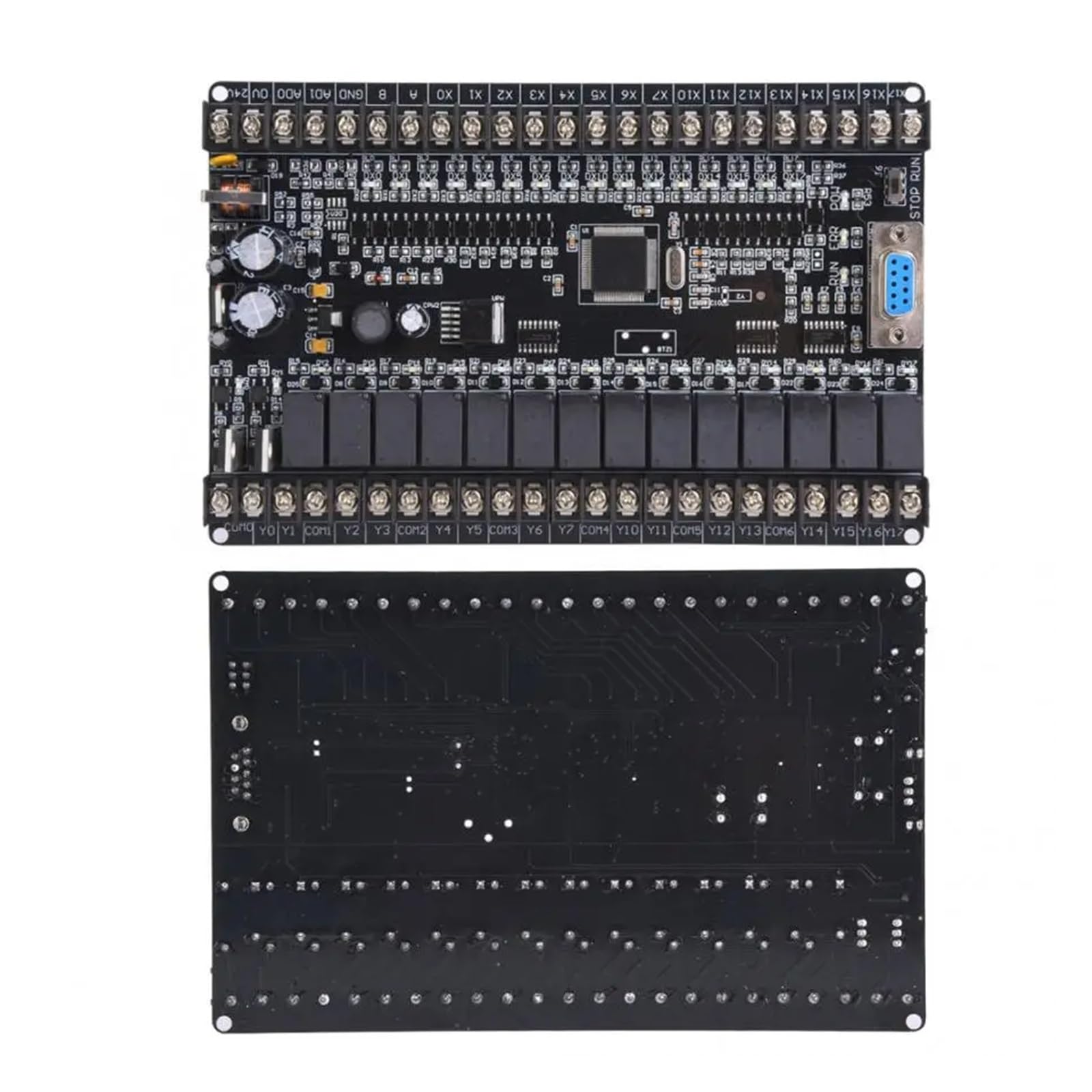 Industrial Control Board 12 Input 8 Output DC 12V PLC Programmable ...
