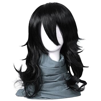 black wig medium