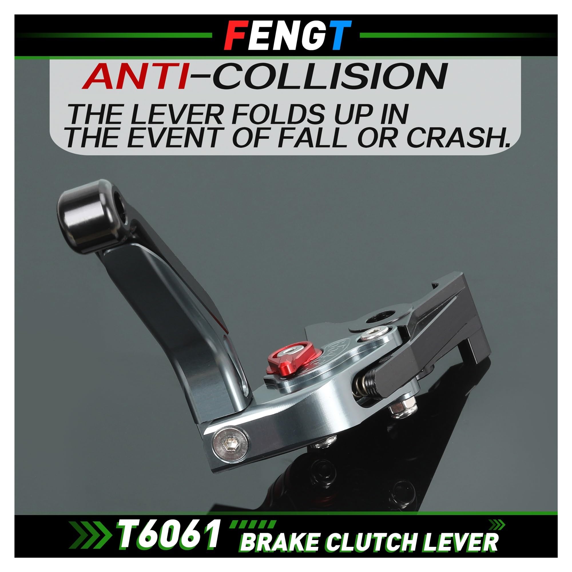 Moto Leviers d'embrayage Frein pour VE&RSYS 650 2006-2024 Moto Levier De Frein Levier d'embrayage Ensemble Réglable Pliable Poignée Garde Leviers Poignée