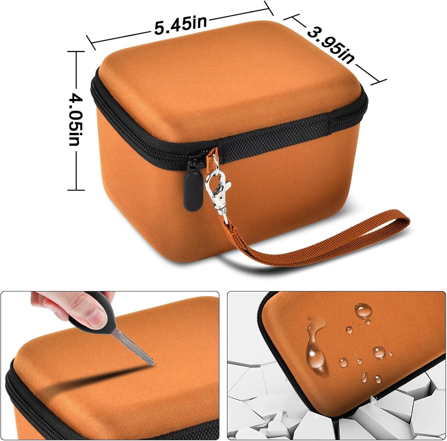 Comecase Vlogging Camera Case Compatible with for Duluvulu/for VJIANGER/for JGIPL/for TEBNGIHNM 4K Digital Cameras for Youtube. Vlog Camera Carrying Storage for Lens and Other Accessories - Brown 6 71pf99RO5JL. AC SL1500