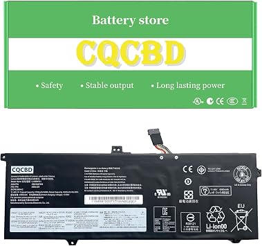 CQCQ L18D6PD1 L18M6PD2 L18C6PD1 L18M6PD1 Battery for Lenovo ThinkPad X13 X390 X395 Series SB10K97655 02DL017 02DL018 SB10K97657 02DL019 02DL020 11.46V 48Wh/4190mAh