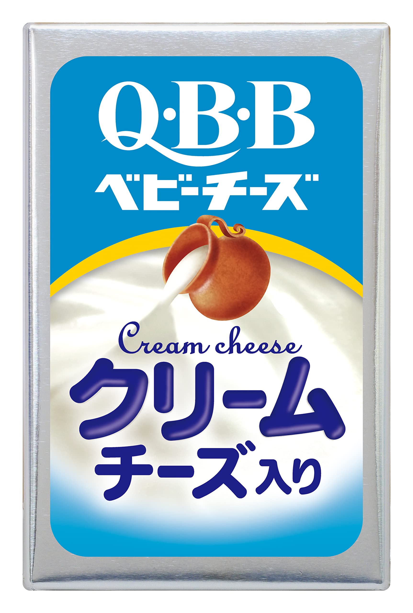 Amazon.co.jp: QBB クリームチーズ入りベビーチーズ4個 : Food