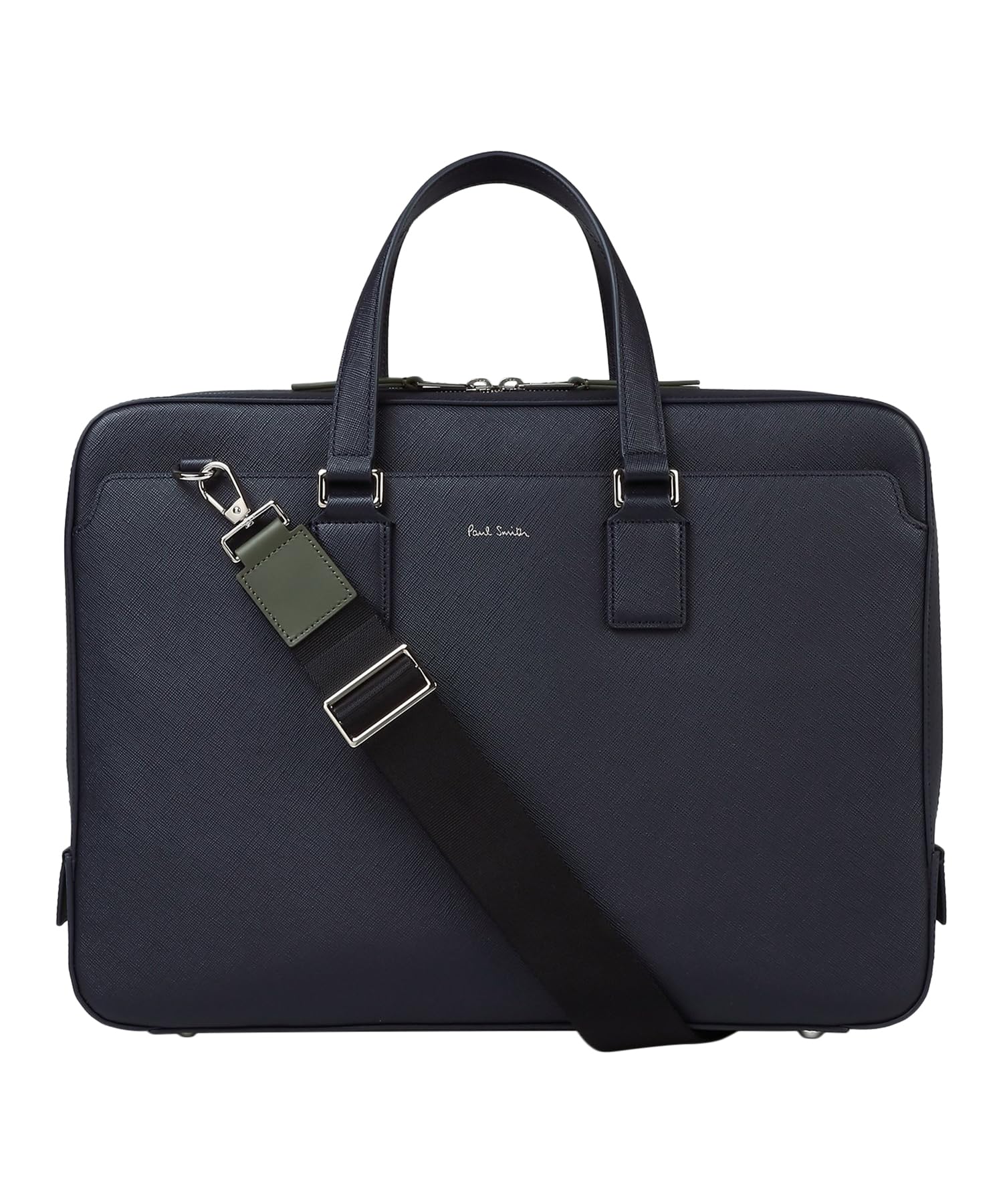 極美品Paul Smith シグネチャーストライププラー ブリーフケース2way Amazon.co.jp: シグネチャーストライププラー ブリーフケース