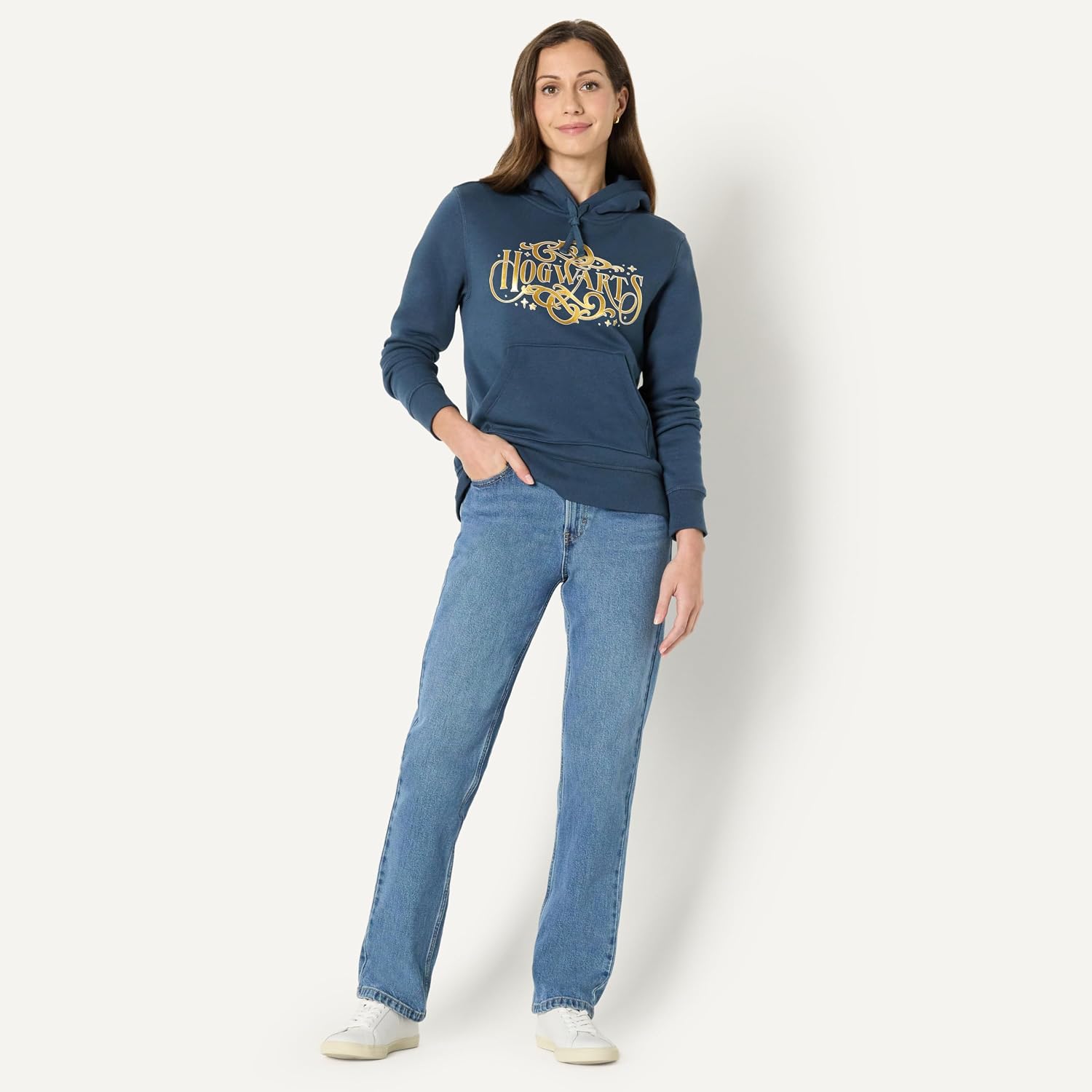 Amazon Essentials Harry Potter - DC Comics - Looney Tunes Women's Fleece Pullover Hoodie Sweatshirts
