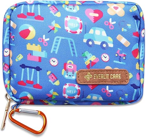 Miniatura 13 de EVERLIT Mini Paquete de Rescate | 105 Artículos Esenciales Médicos Organizados en Bolsa de Almacenamiento Portátil | Kit de Primeros Auxilios para