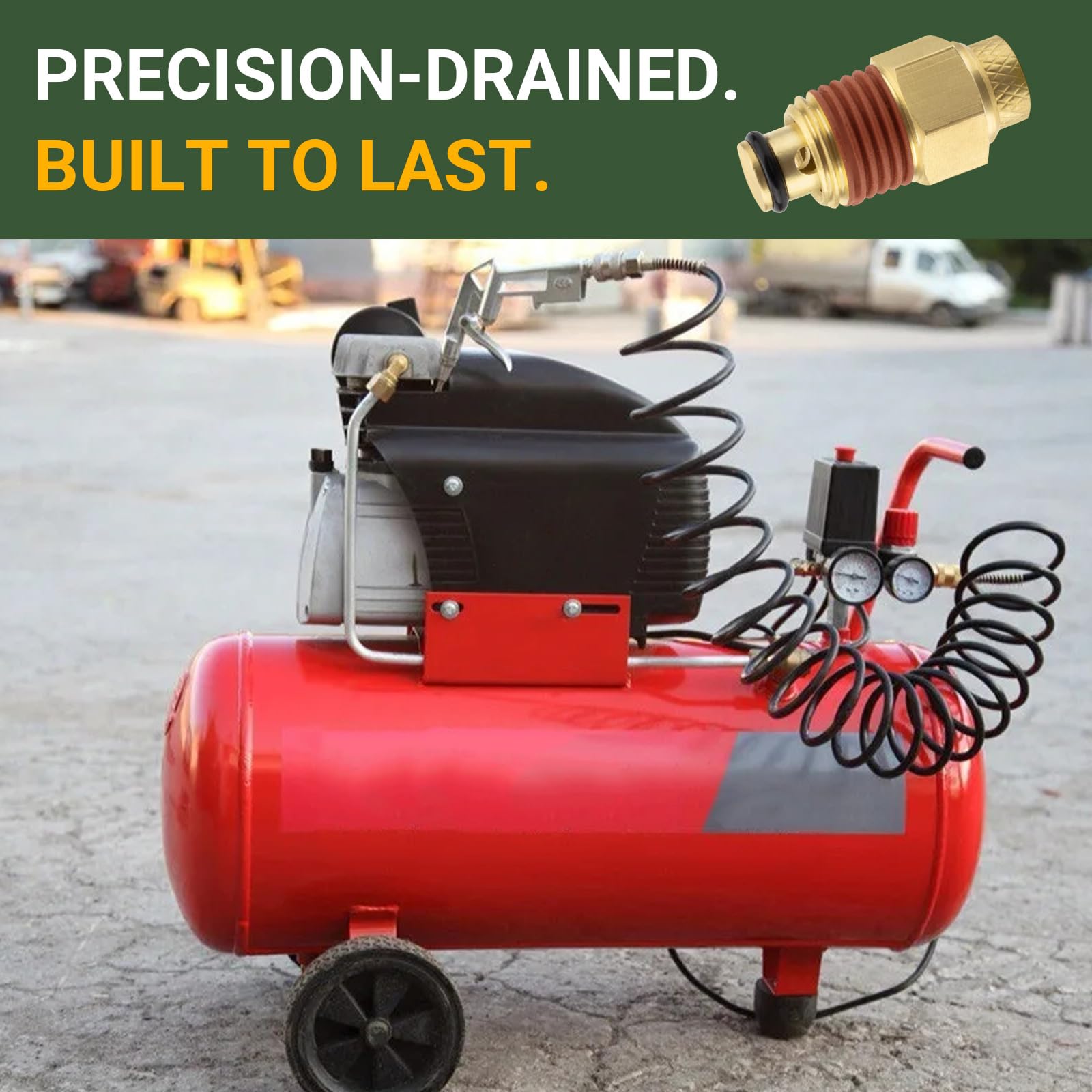 Air Compressor Drain Valve - Replace N286039 -7