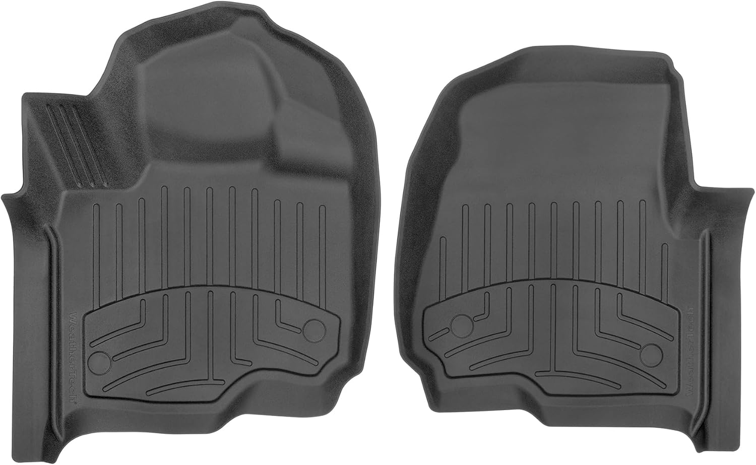 WeatherTech FloorLiner HP Custom Fit Floor Mats for Ford Expedition, Expedition Max - 1st Row (4412951IM), Black