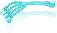 BioSwiss Claw Massage Roller: Handheld Muscle Massager with 5 Rotating Heads for Back, Legs & Shoulders Relief