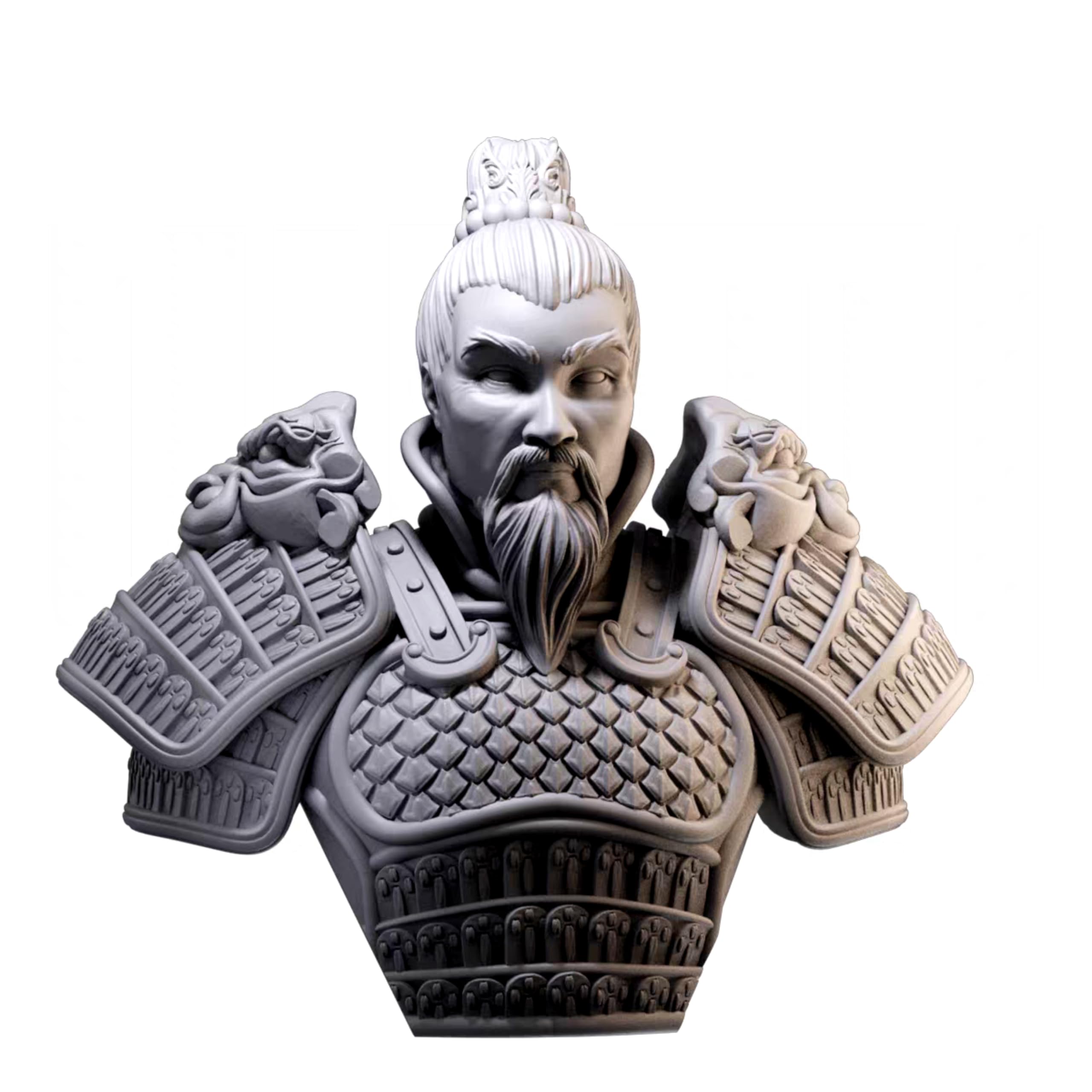Kit résine samouraï 1/10 buste e7A4Y2 sans bulles à assembler facilement pour figurines - 2