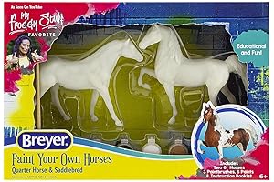 Breyer Horses Paint Your Own Horse - Quarter Horse & Saddlebred Paint...
