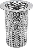 Vista 9 de Colador de drenaje comercial (1, 2 pulgadas de diámetro x 4 pulgadas de alto cilindro)