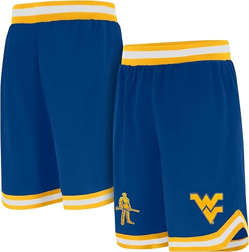 Miniatura 13 de Ultra Game Pantalones cortos de baloncesto oficiales NCAA para hombre de malla de aire suave - Ajuste OG Negro -,Azul