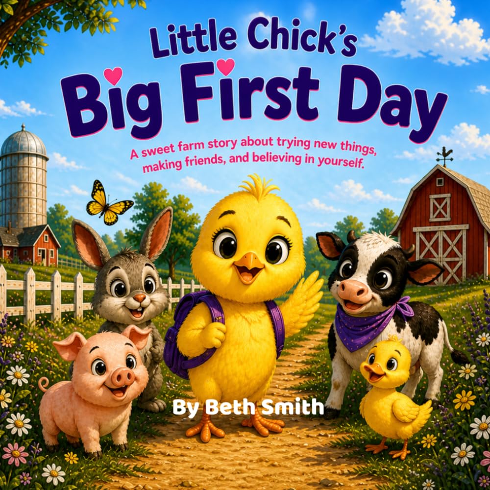 Little Chick’s Big First Day: A Sweet Farm Story About Trying New Things, Making Friends, and Being Brave (Little Chick Big Adventures)