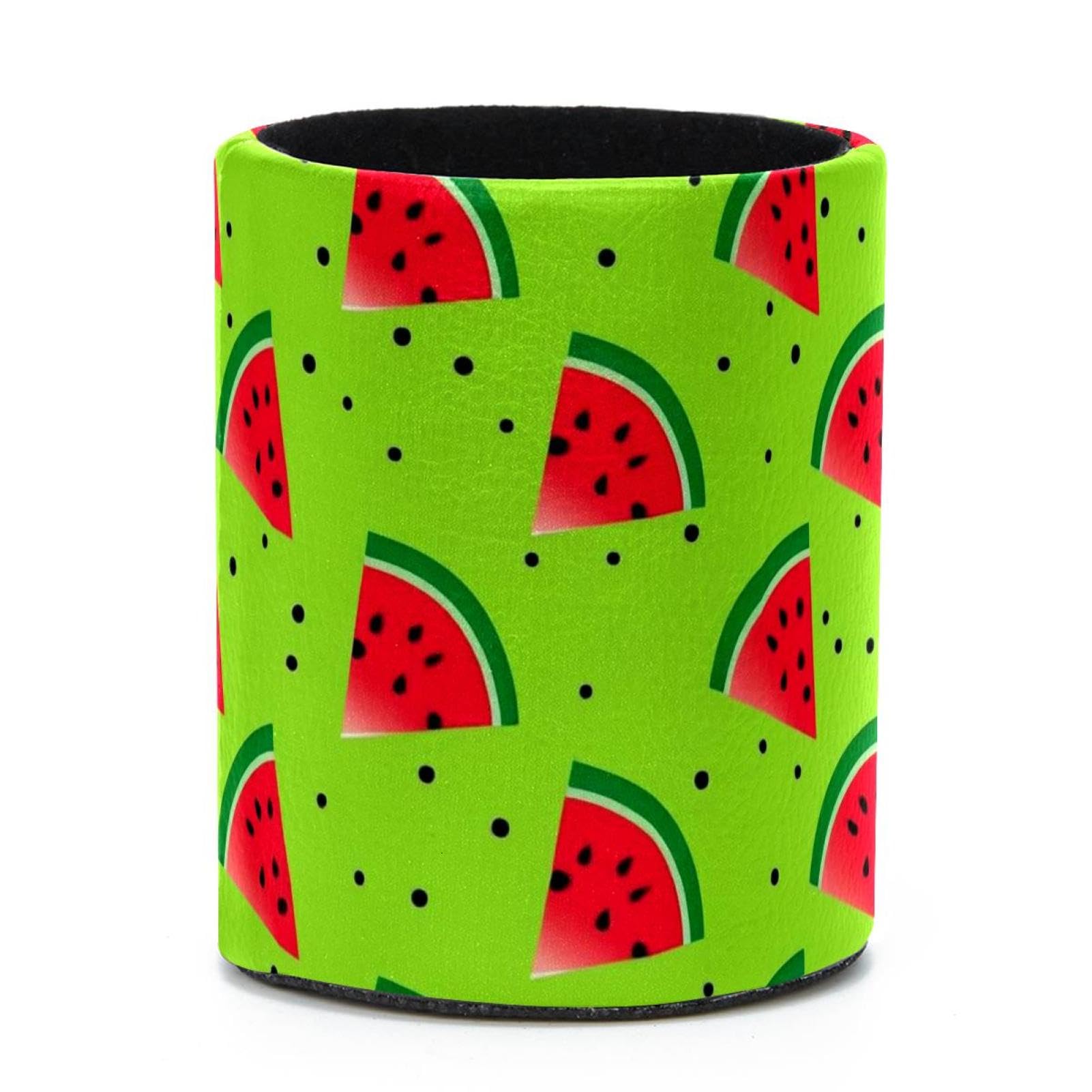 VAPOKF Round Pencil Holders for Desk, Watermelon Pen Holders Pen Pot Makeup Brushes Storage Desktop Stationery Supplies Organiser for Home Office