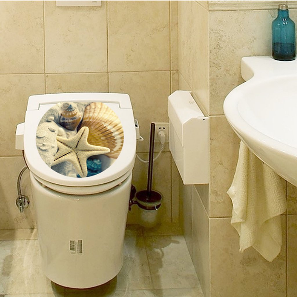 Respect de dames wc-bril vinyl sticker voor badkamer toilet