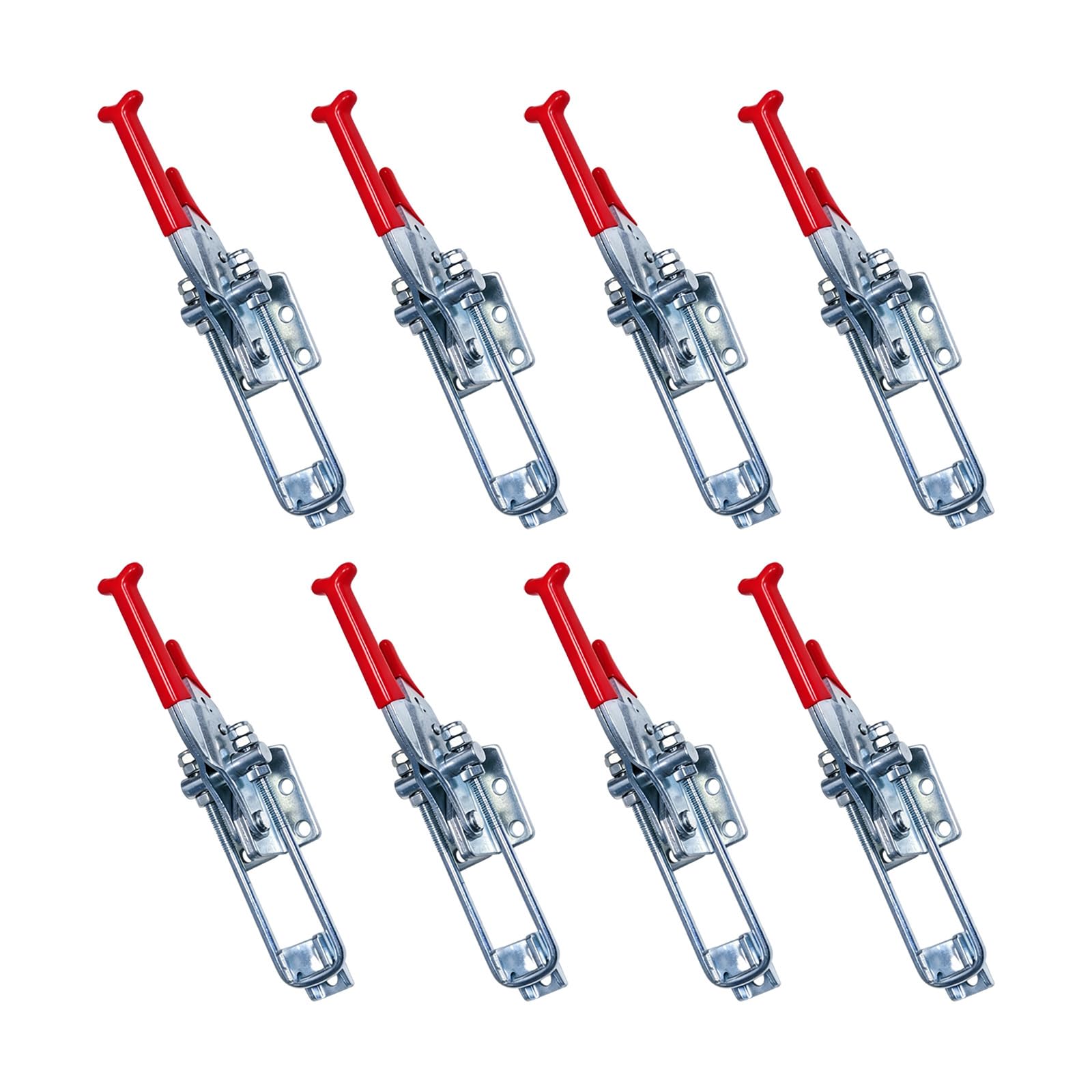 Apglsxy Galvanized Iron Multipurpose Heavy Duty Toggle Clamps Erosion Resistant Toggle Latches Clamps Suitable For Storage Boxes & Furniture High Carbon Steel Latches