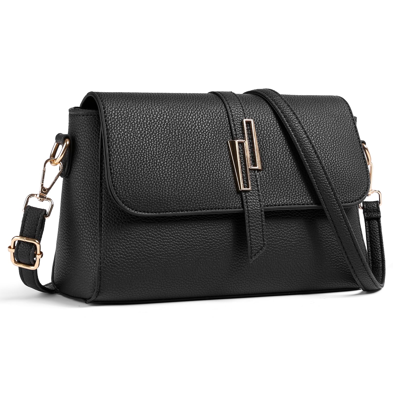 SENDEFN Small Crossbody Bags for Women Vegan Leather Purses Trendy Womens Handbags With Adjustable Strap