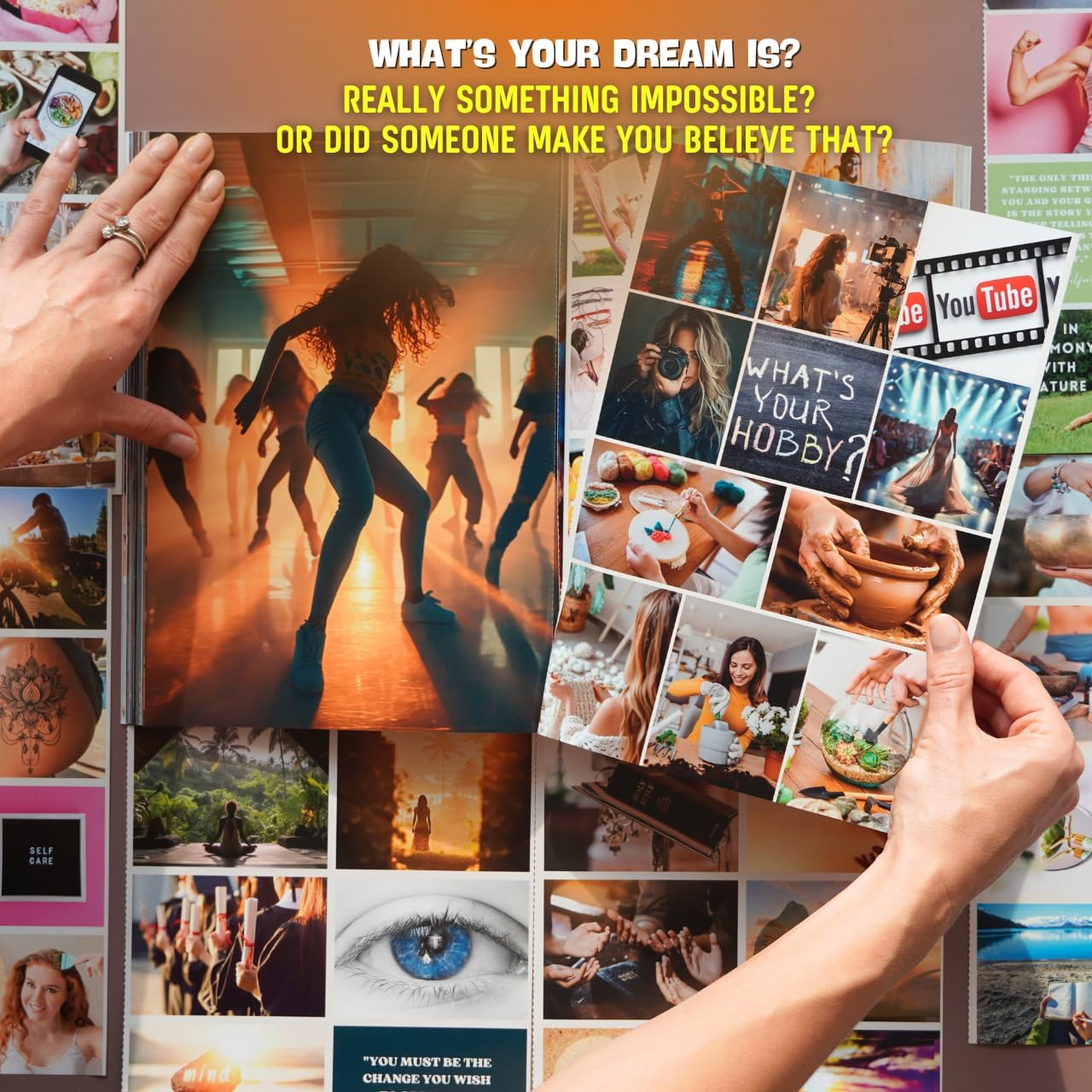 AltroMon Vision Board Book | 1000+ Images & Quotes for Feng Shui Manifestation | 2025 Dream Life & Goal Setting Magazine | Visualize, Inspire, Achieve Goals