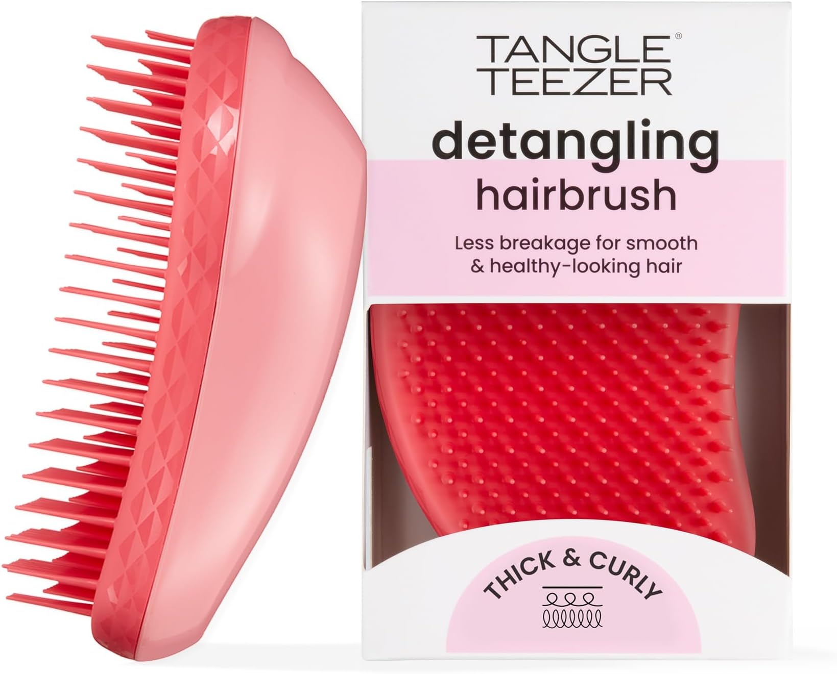 Tangle Teezer Thic&Curly Pink/Pink