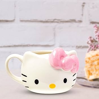 キティ デコレーションマグカップ Amazon.com | Silver Buffalo Sanrio Hello Kitty Pink Bow