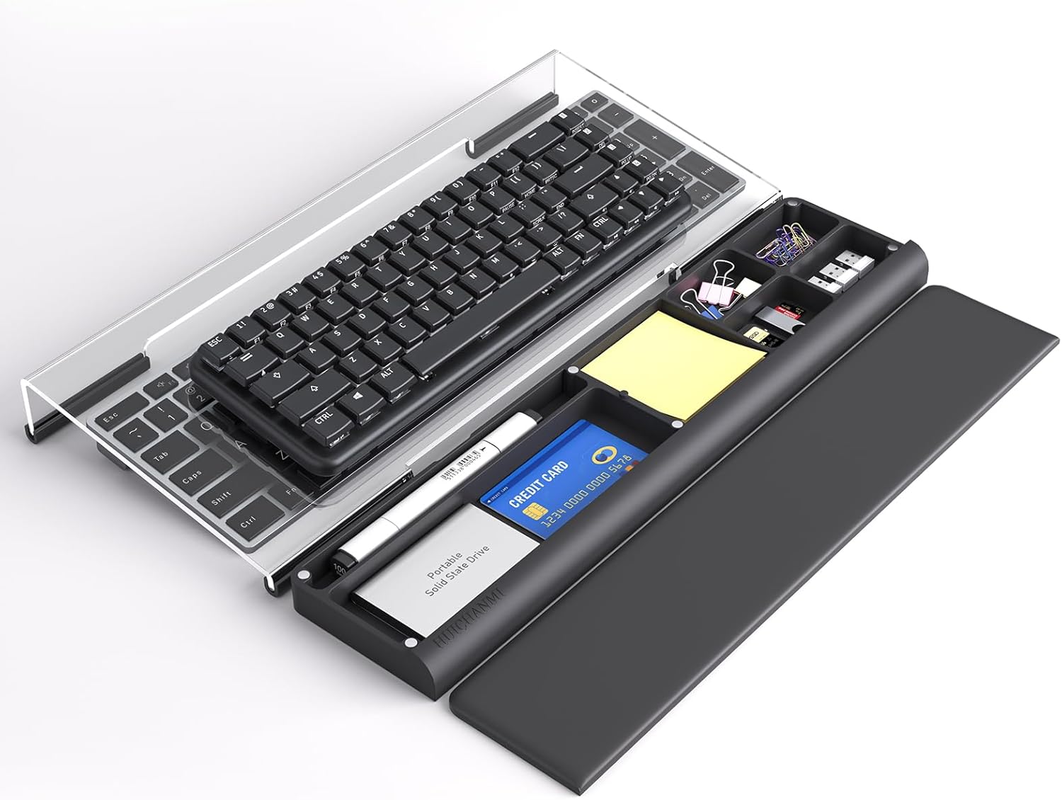 Computer Keyboard Stand with Keyboard Wrist Rest, Desktop