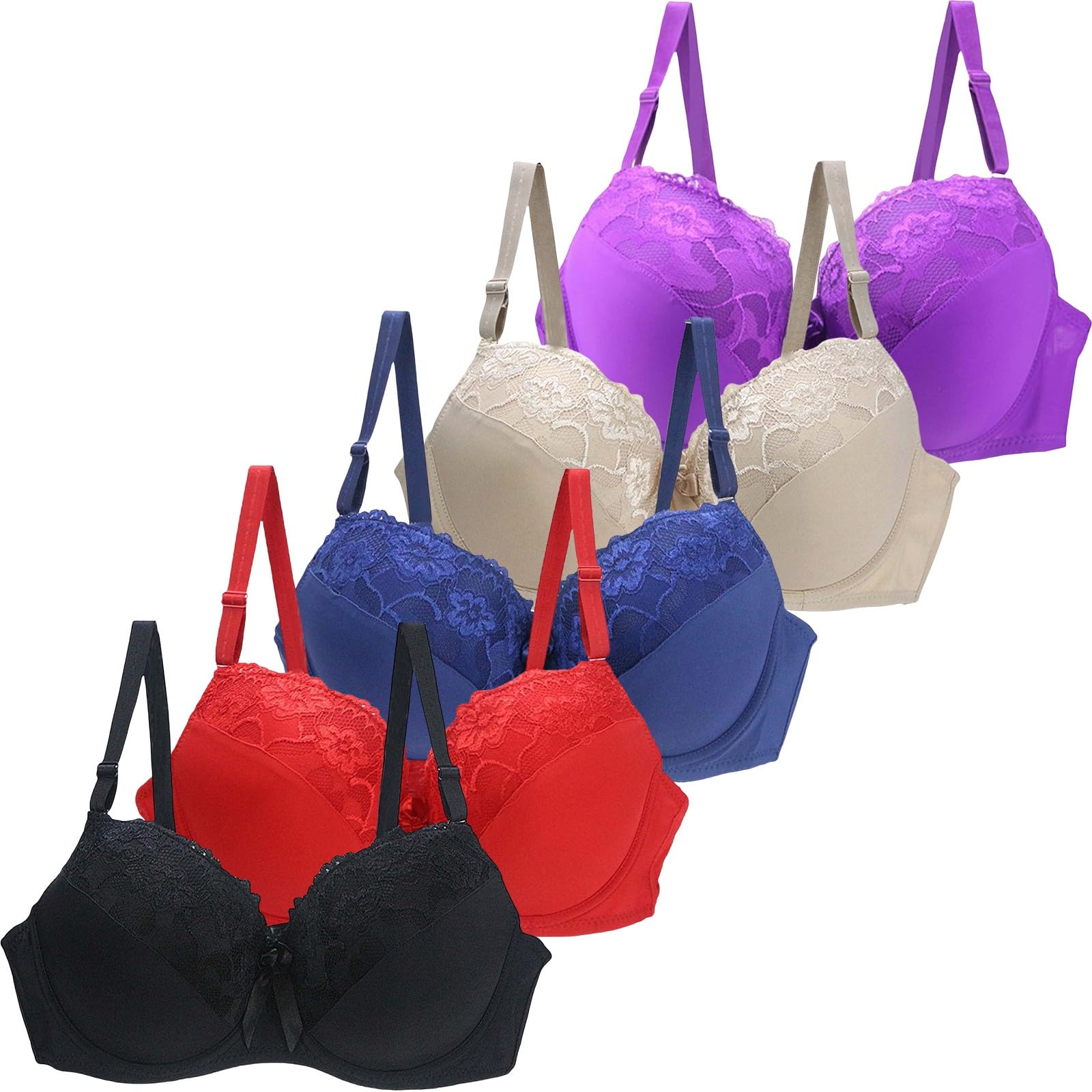 Soutien-Gorge pour Femme Seamless Et XL pour Grande Taille Rembourré Et Camisole Style Confortable Et Léger pour Liberté Minimise L’Apparence Doux sur La Peau pour Le Sport