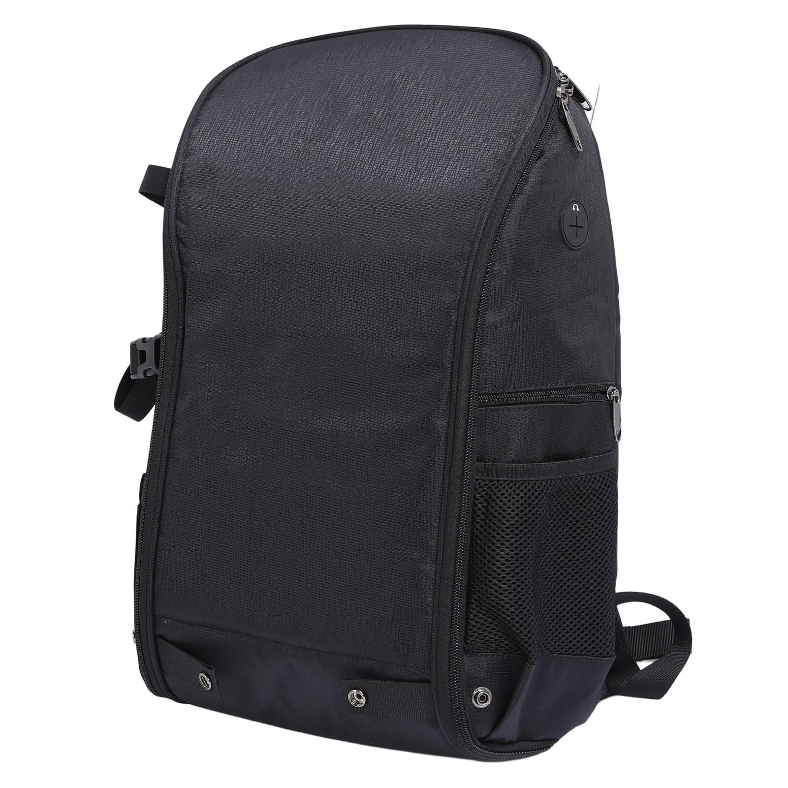 Mochila para el Hombro Impermeable para la Cámara para Viajar, Compacto y Robusto para Cámaras y Computadoras Portátiles DSLR (Black)
