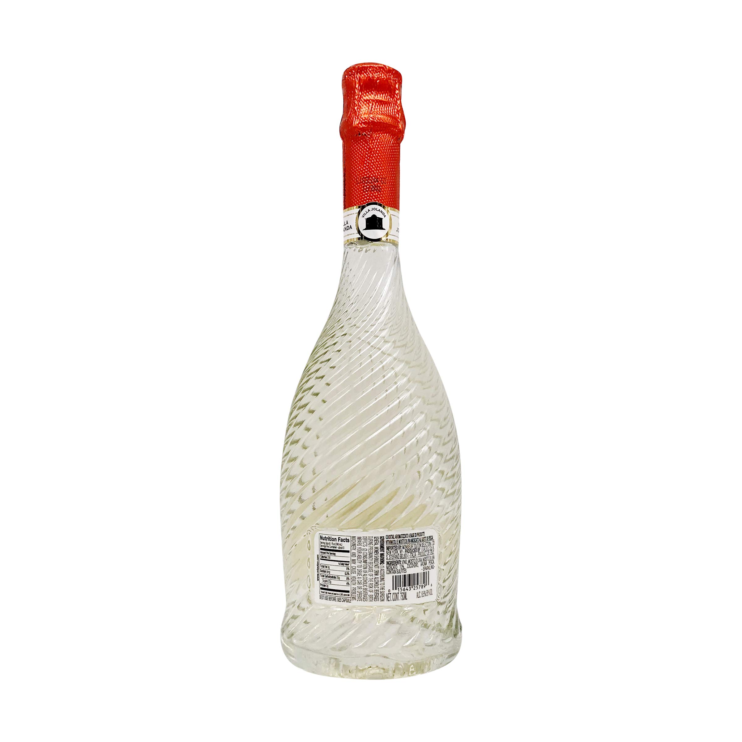Villa Jolanda Sparkling Peach Moscato, 750 ML | Grocery Pickup