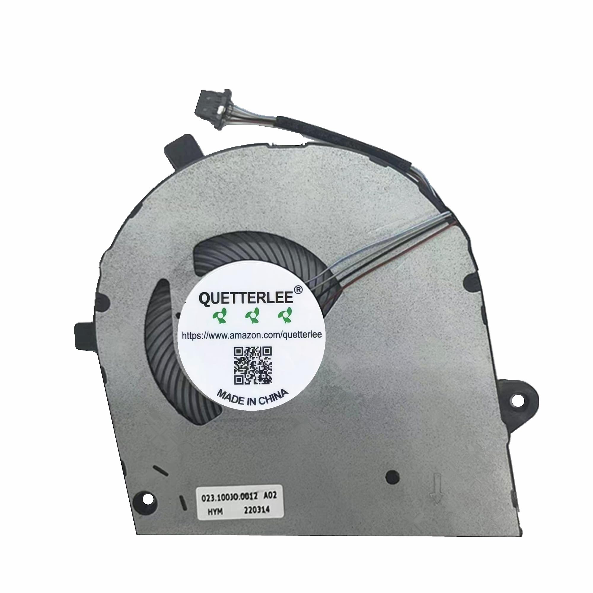 QUETTERLEE Replacement New Laptop CPU Cooling Fan for DELL Inspiron 7300 Vostro 5300 5301 Series 0RDX8W EG50040S1-CK70-S9A BN7505S5H-N00P PB7005S05HN2