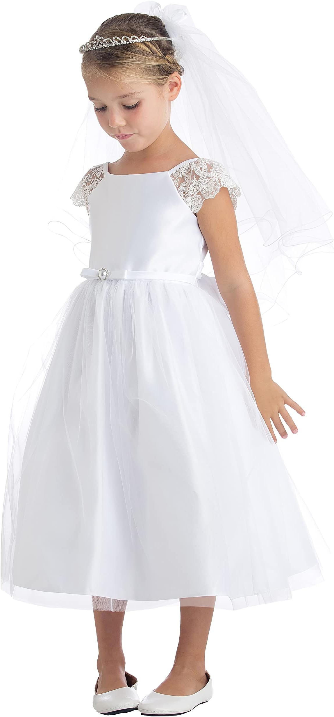 Flower Girl First Communion Pageant Wedding Birthday Dress